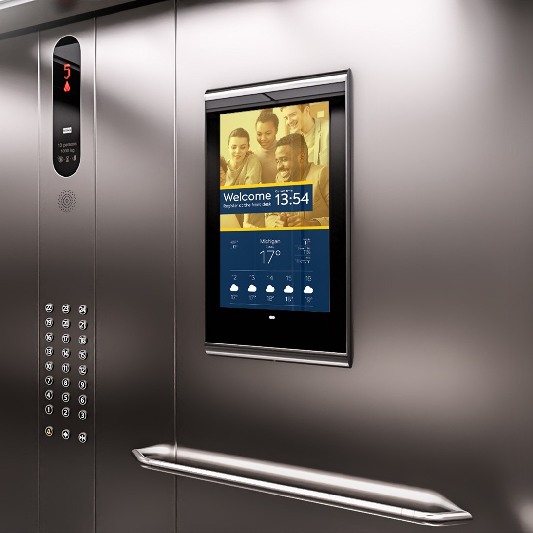 IES LCD Displays for elevators