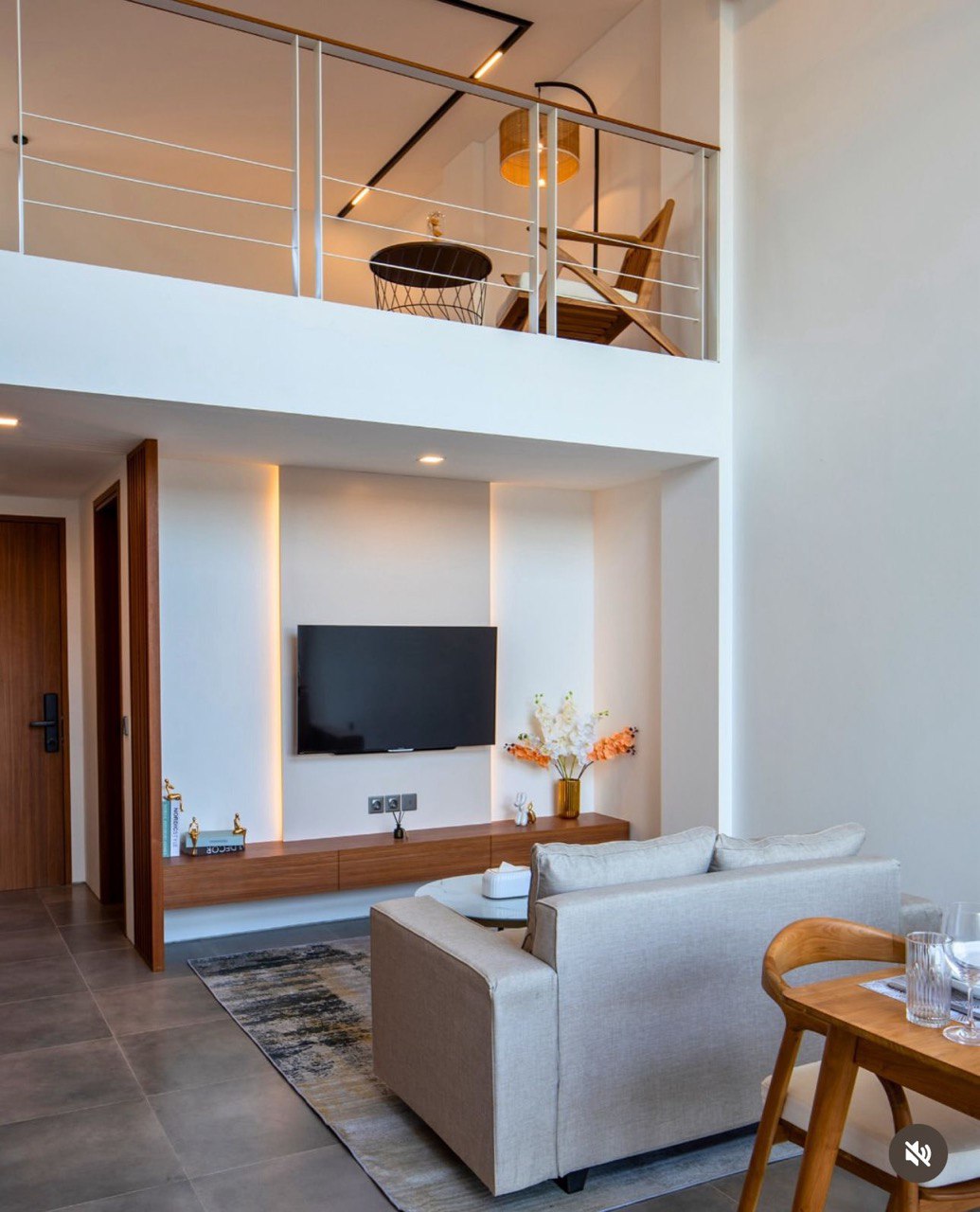 1-bedroom apartment in Pererenan