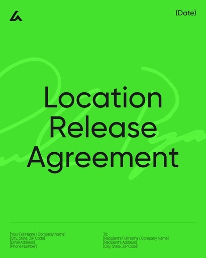 Location Release Agreement