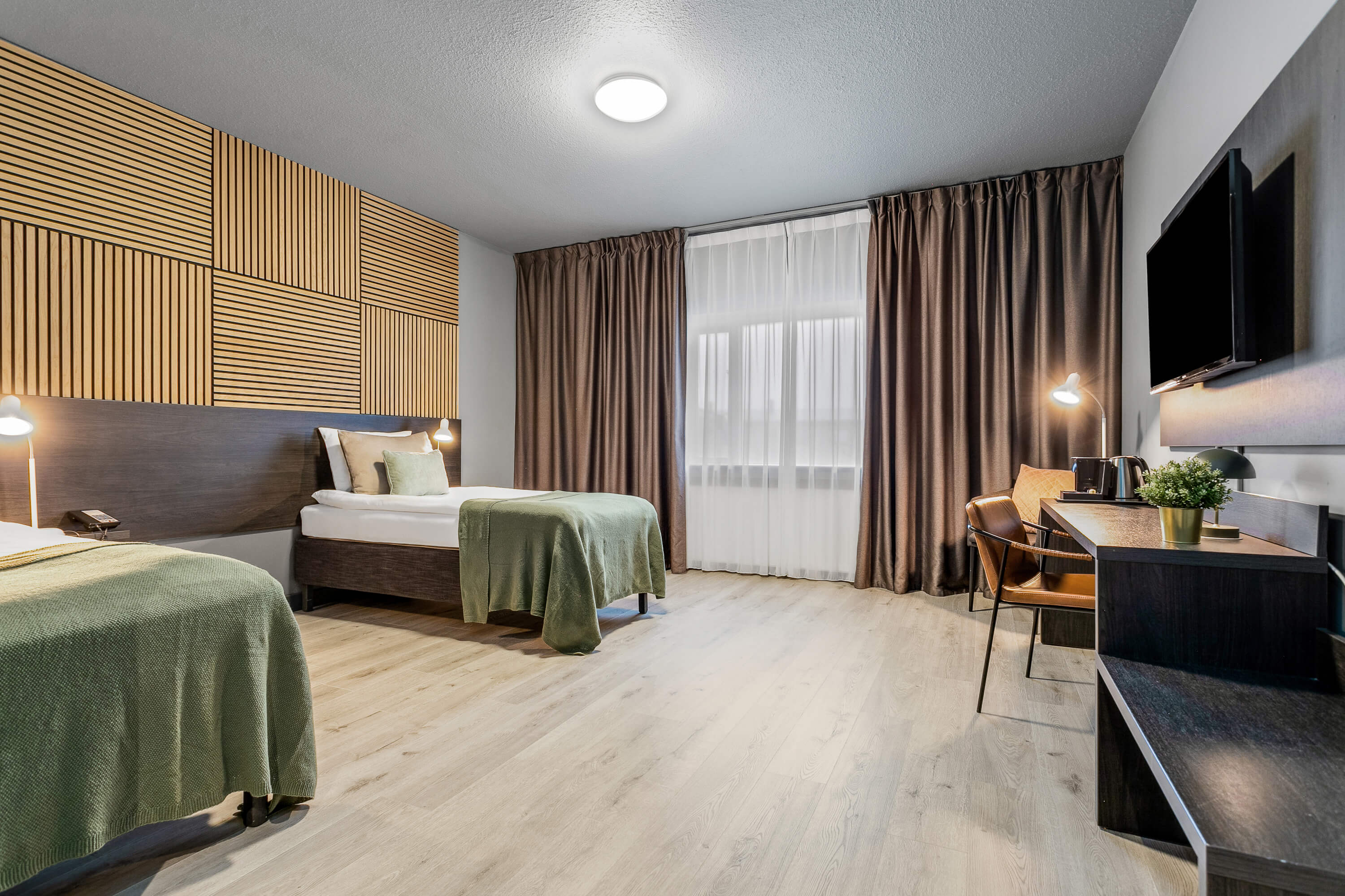 Tveggja manna herbergi Konvin Hotel