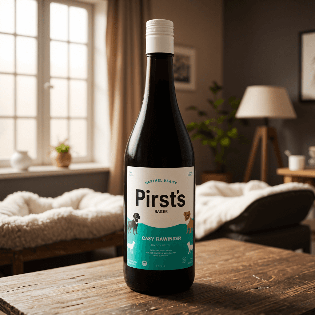 product photography of a bottle of joint supplement for pets