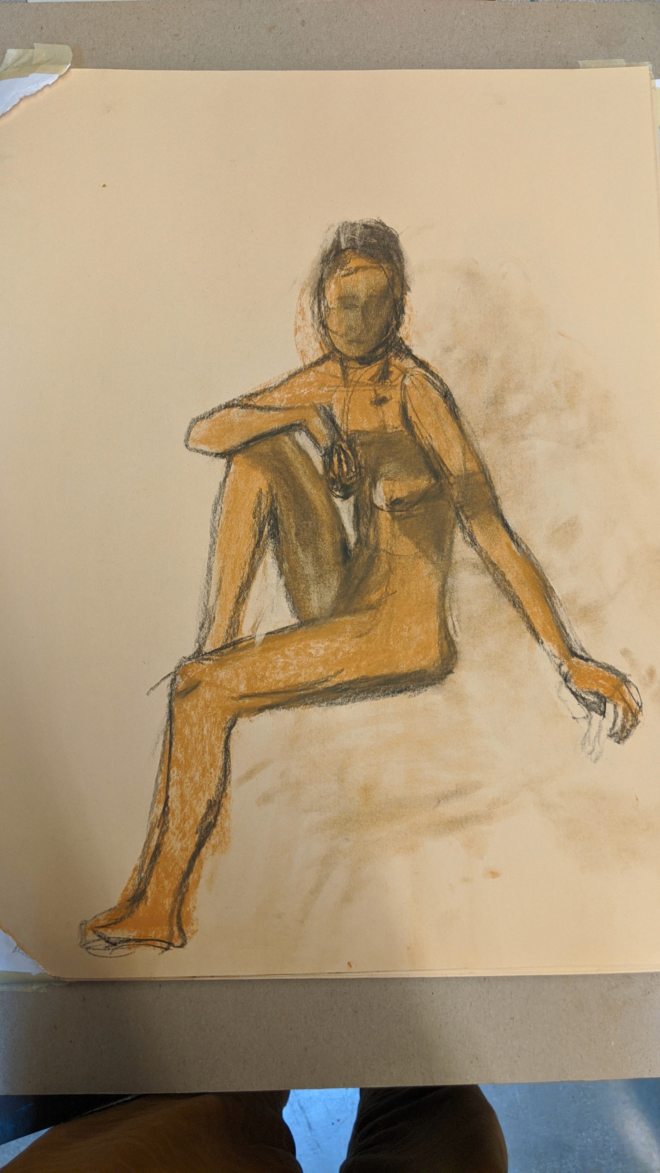 Theo Berry: Figure Drawing Sketch