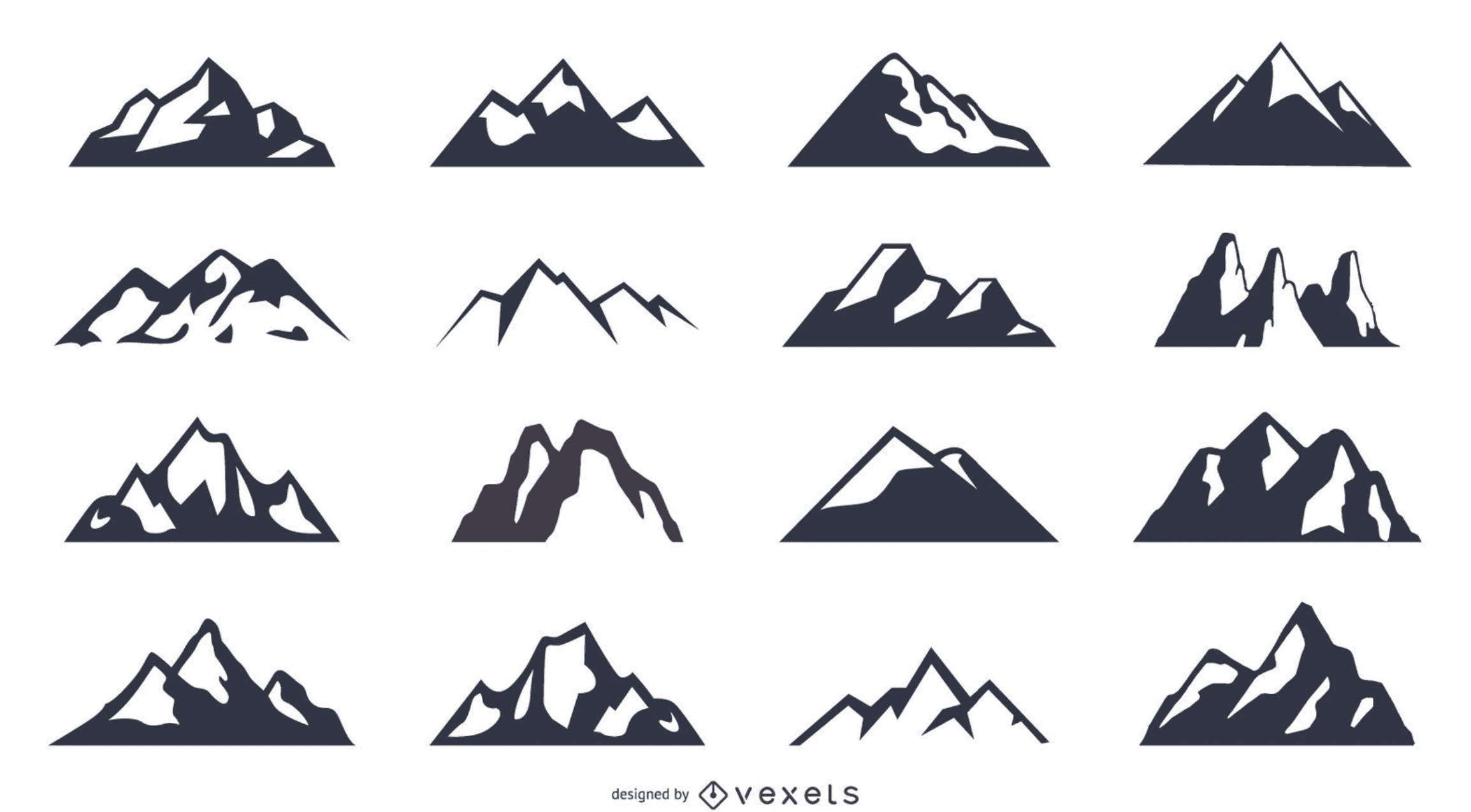 mountatins silhouette