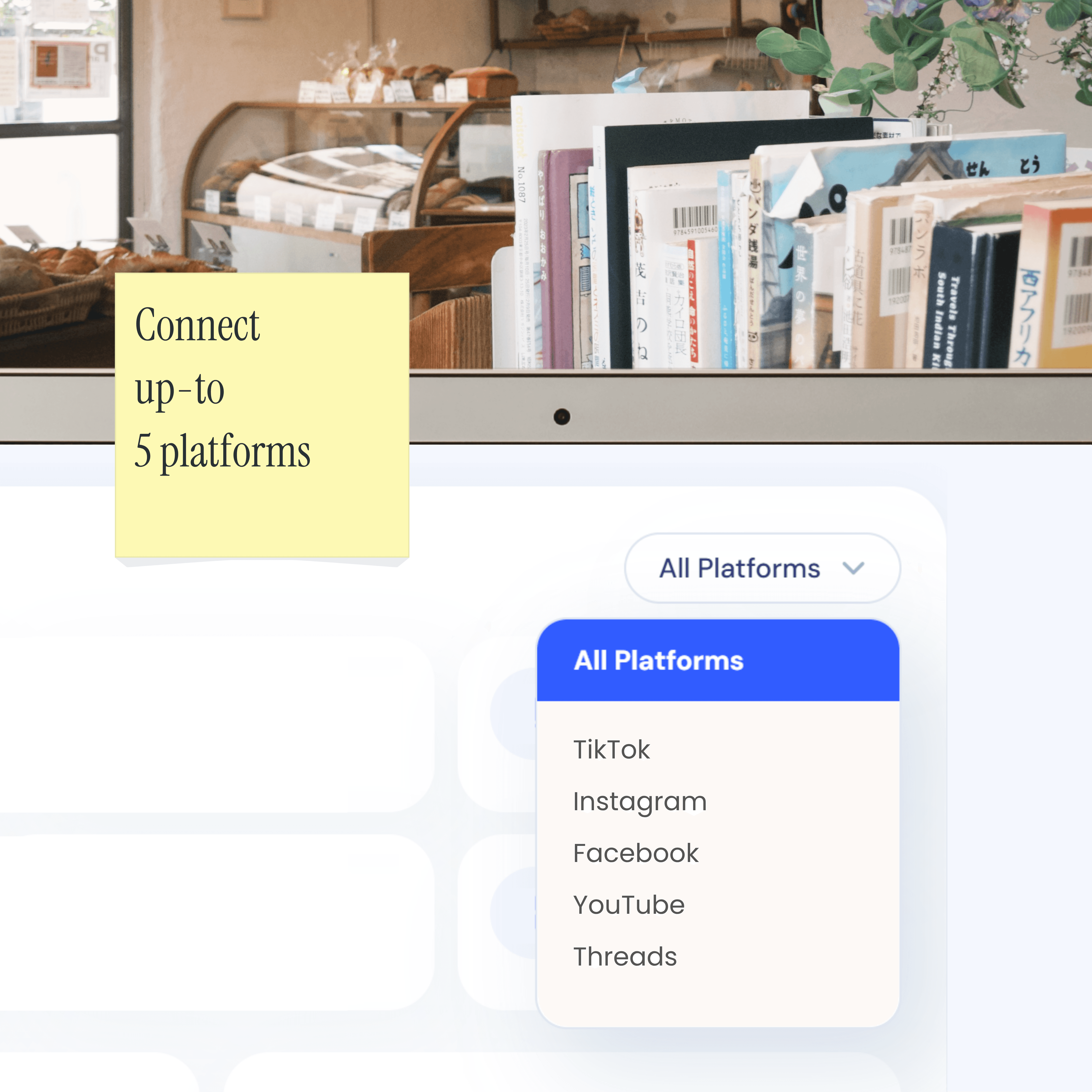 content analytics overview with next actions and trend detection