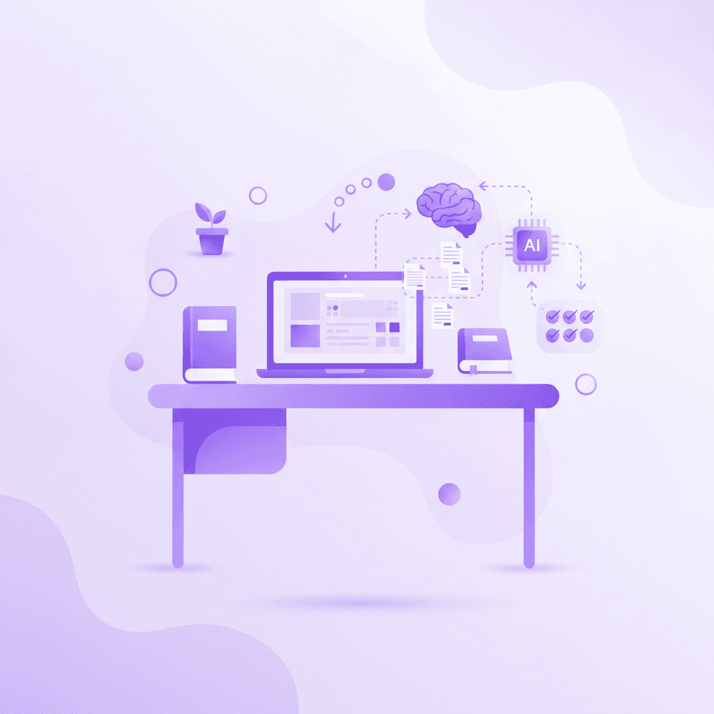 Optimized study environment designed to trigger focus and reduce distractions