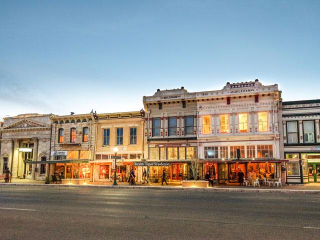 Downtown Georgetown. Courtesy: Tour Texas