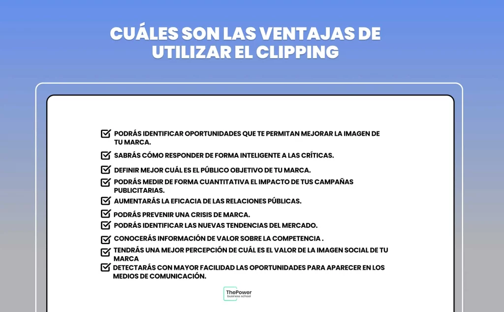 Cuáles son las ventajas de utilizar el clipping