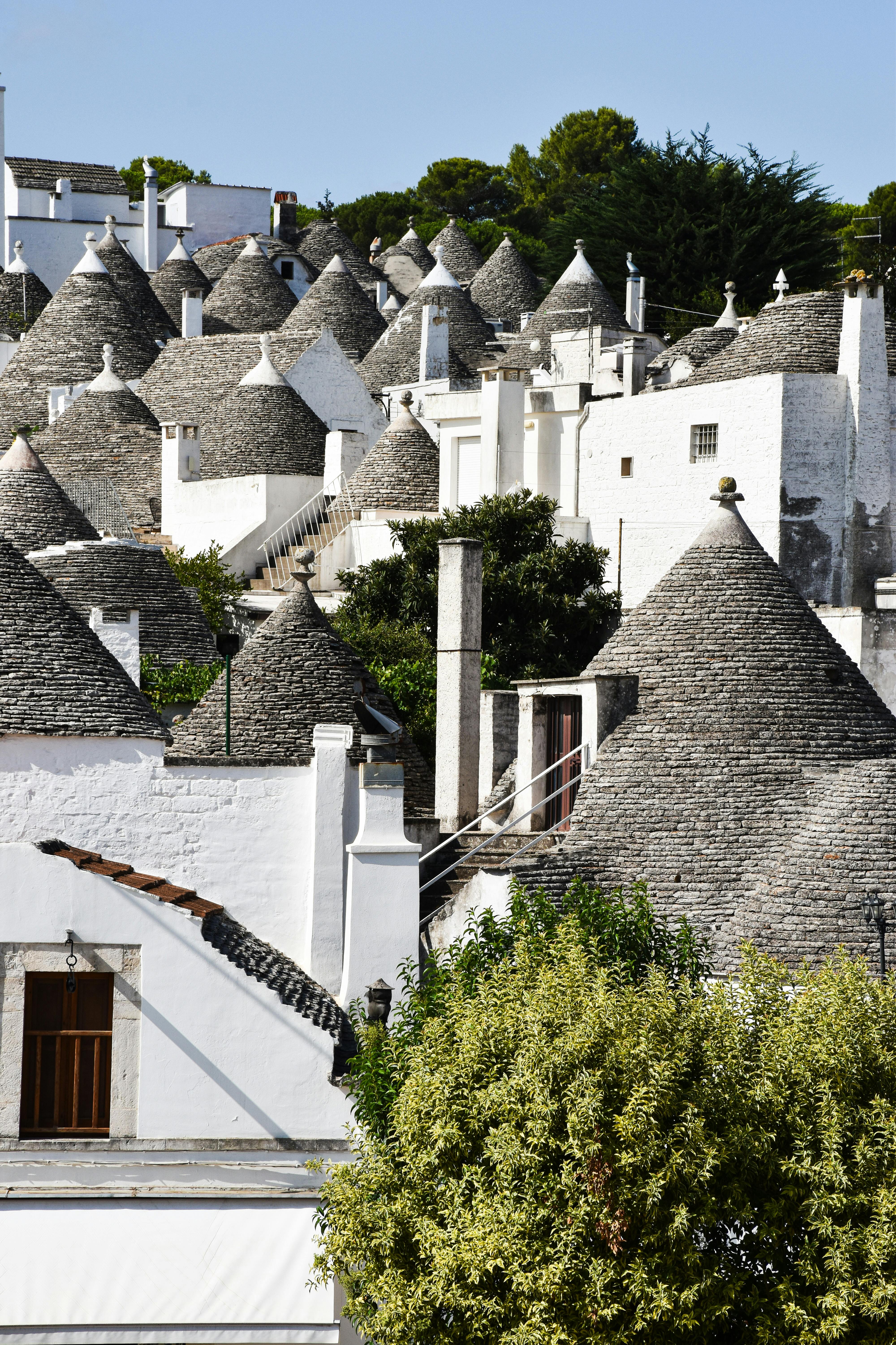 Alberobello, trulli houses lifted out of a fairytale.