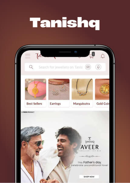 Enhanced UX/UI for Tanishq's jewelry e-commerce platform to boost conversions.