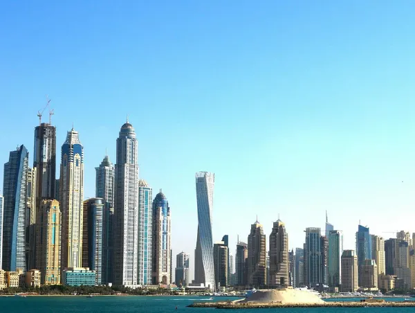 An image of the Dubai skyline, one of the cities that's pet-friendly in the UAE