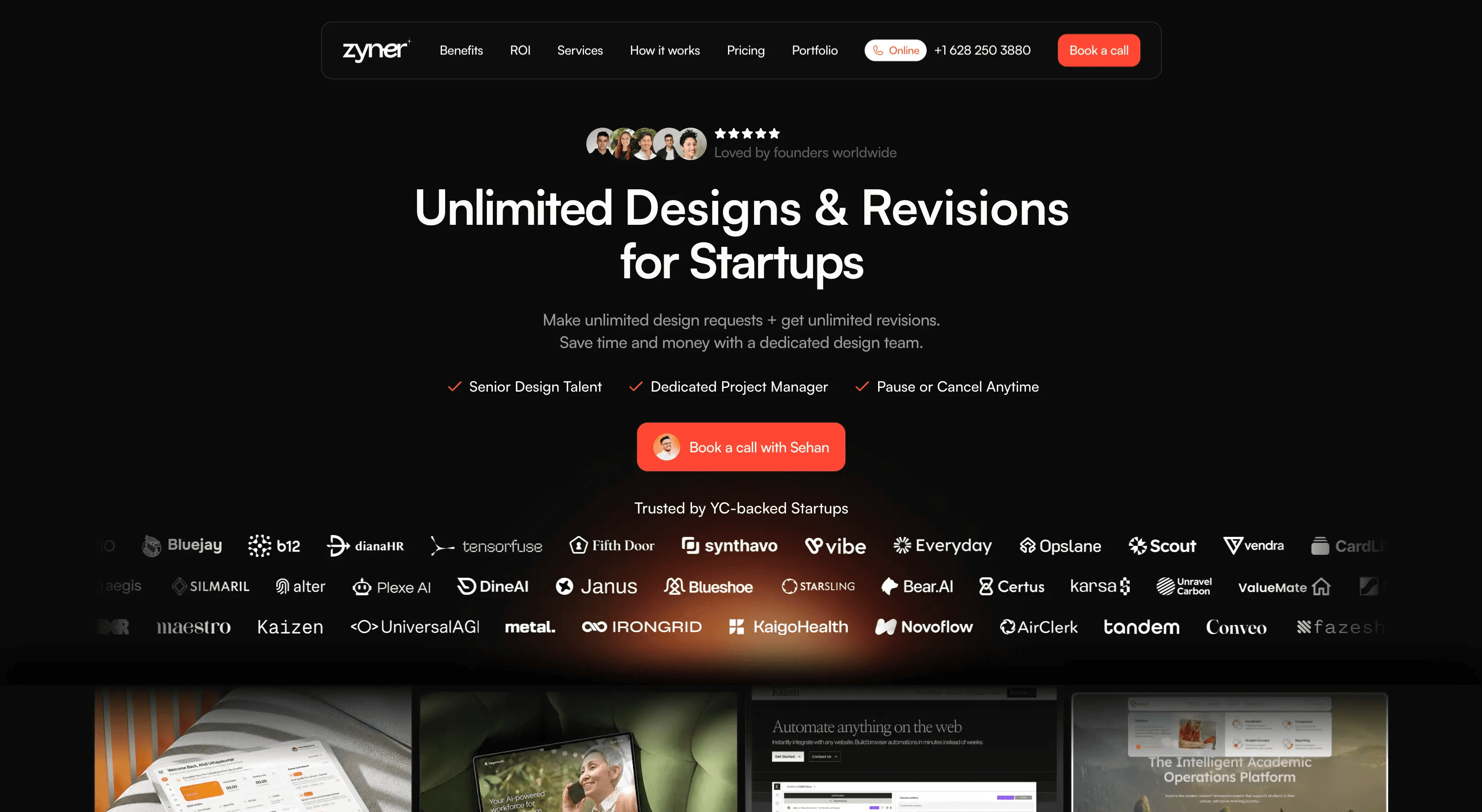 zyner - best saas web design agency