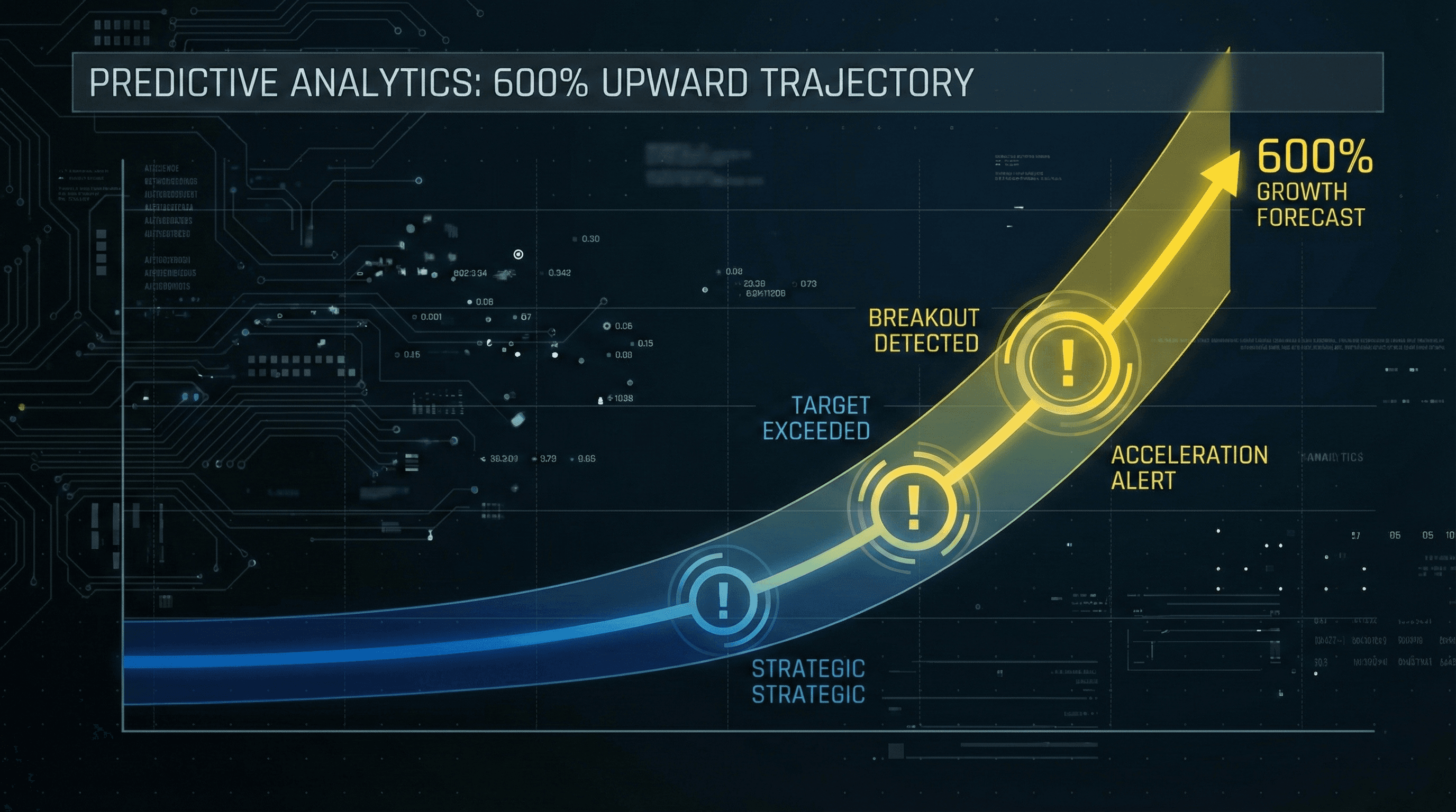 Predictive forecasting model with early warning system