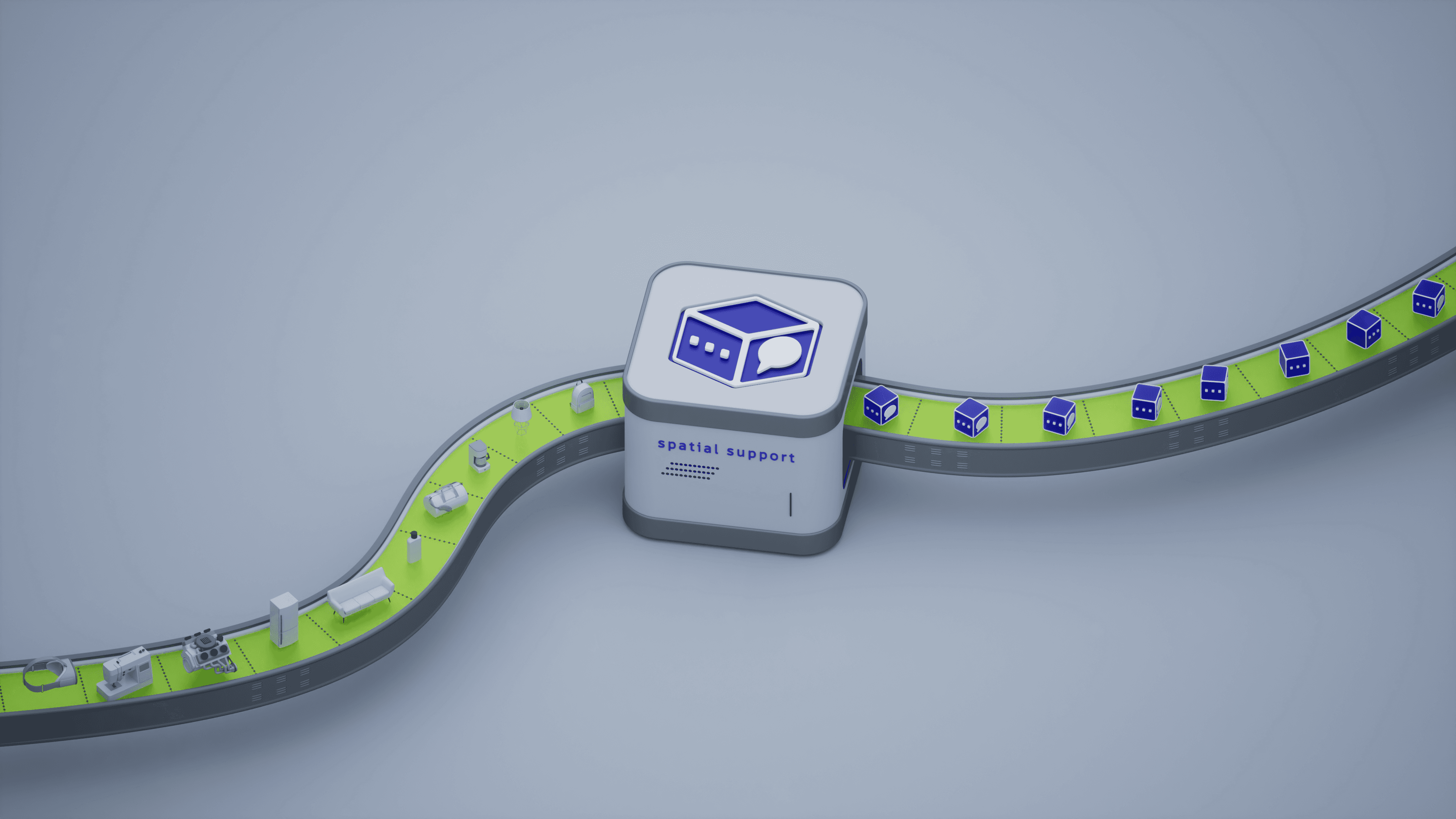 Blurred black&white background