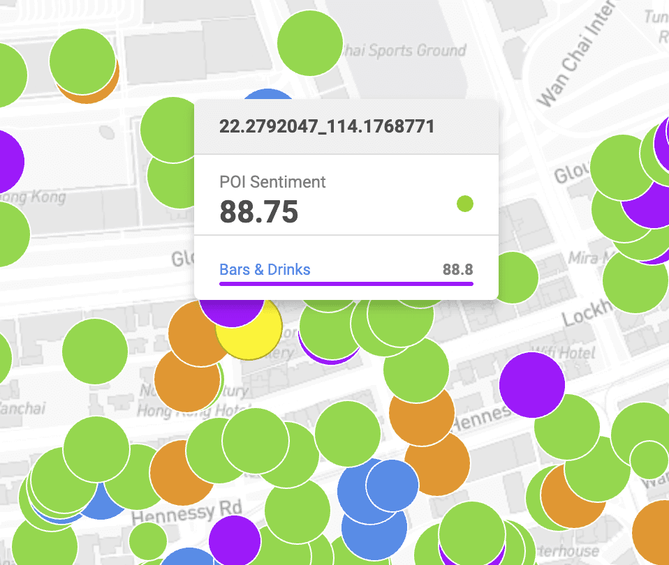 Market Census in FMCG visualized in CleverMaps Studio
