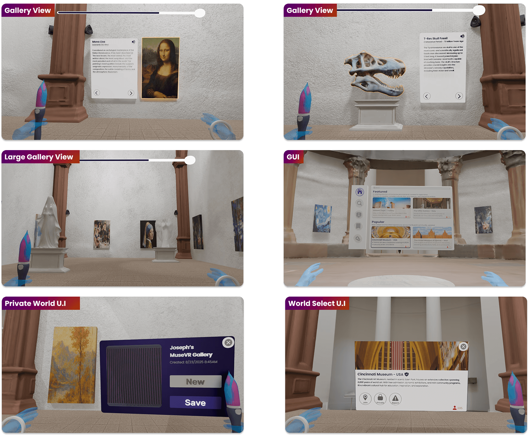 Final 3D Screens