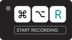 Laptop and phone with recording app