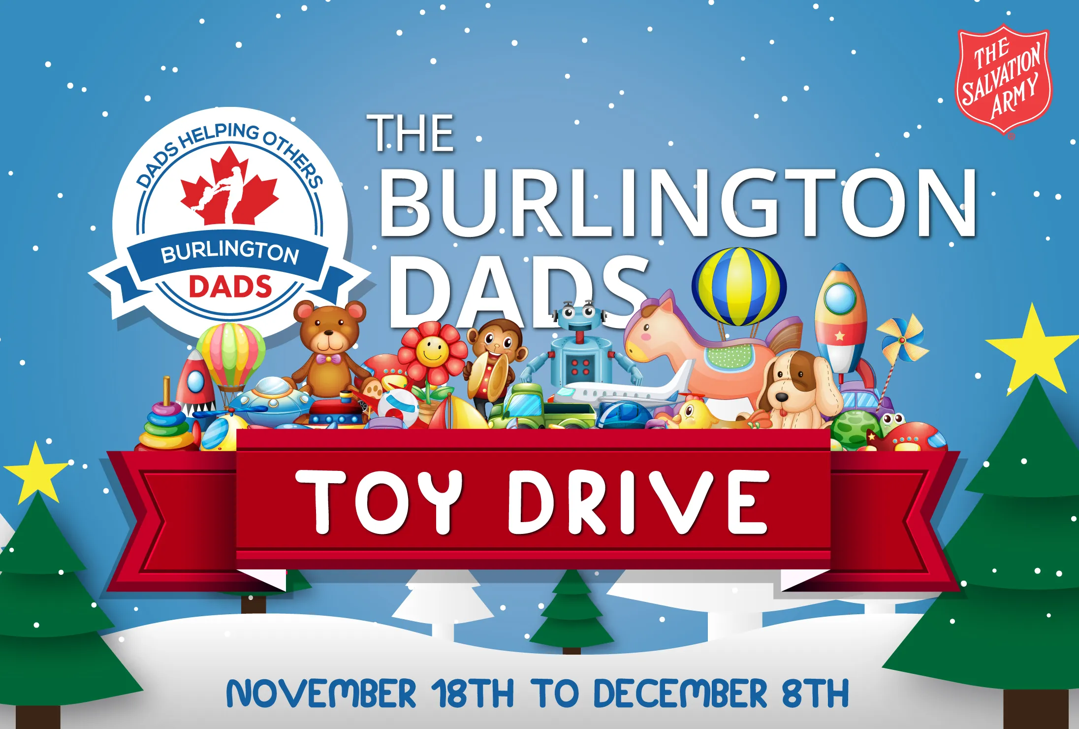 burlington dads toy drive