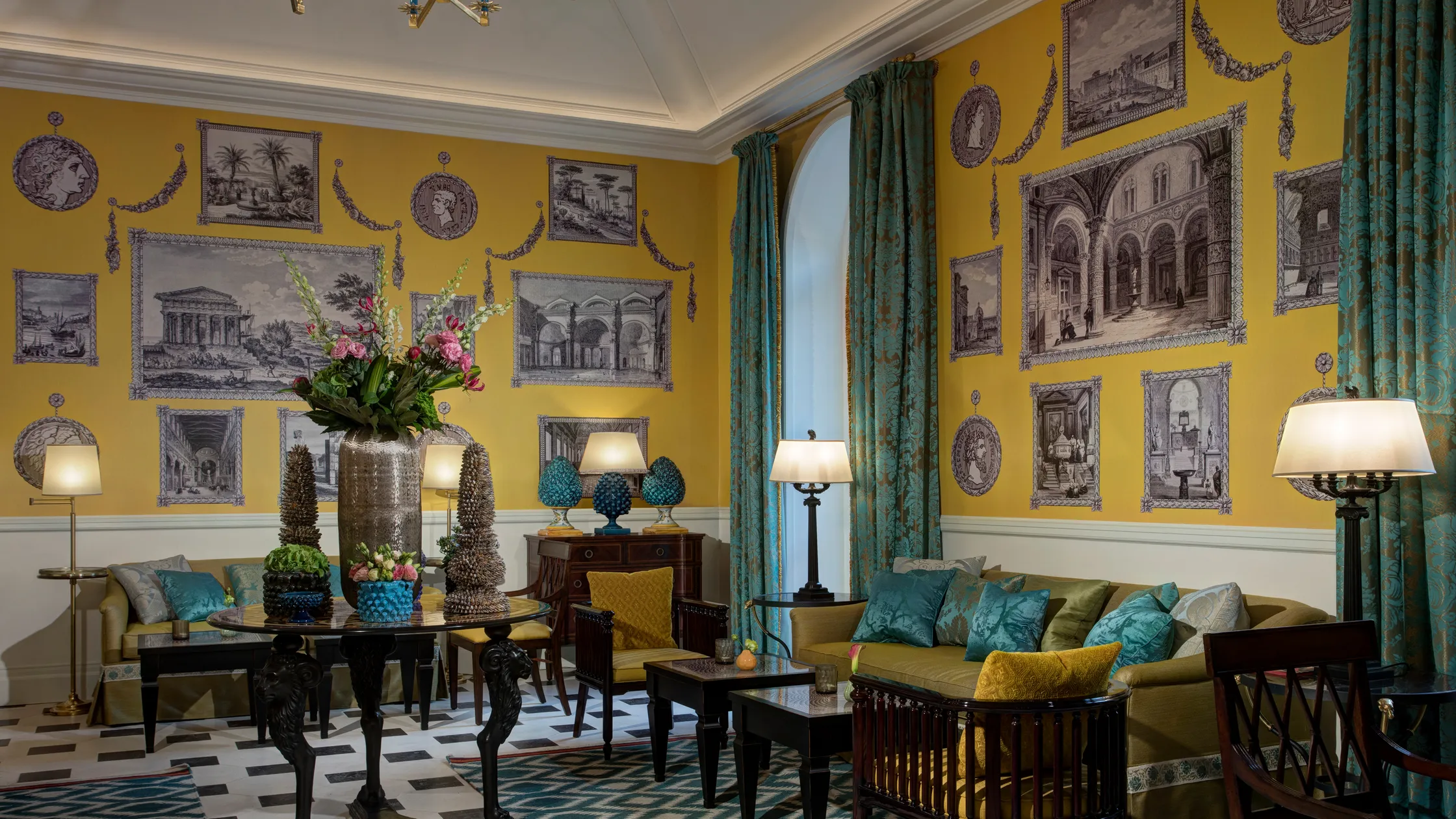 Piranesi and the Yellow Salon