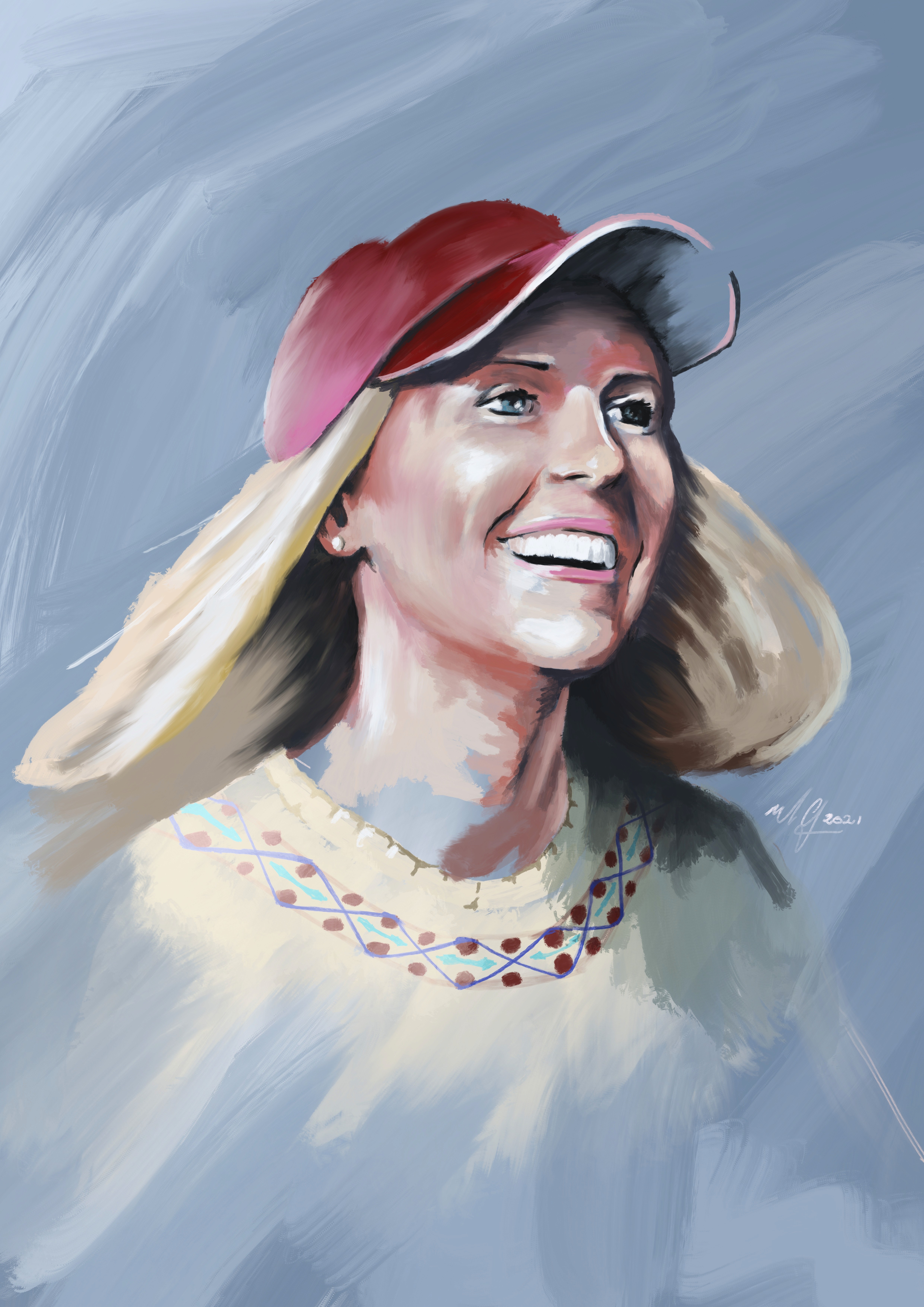 Woman In The Glass Way