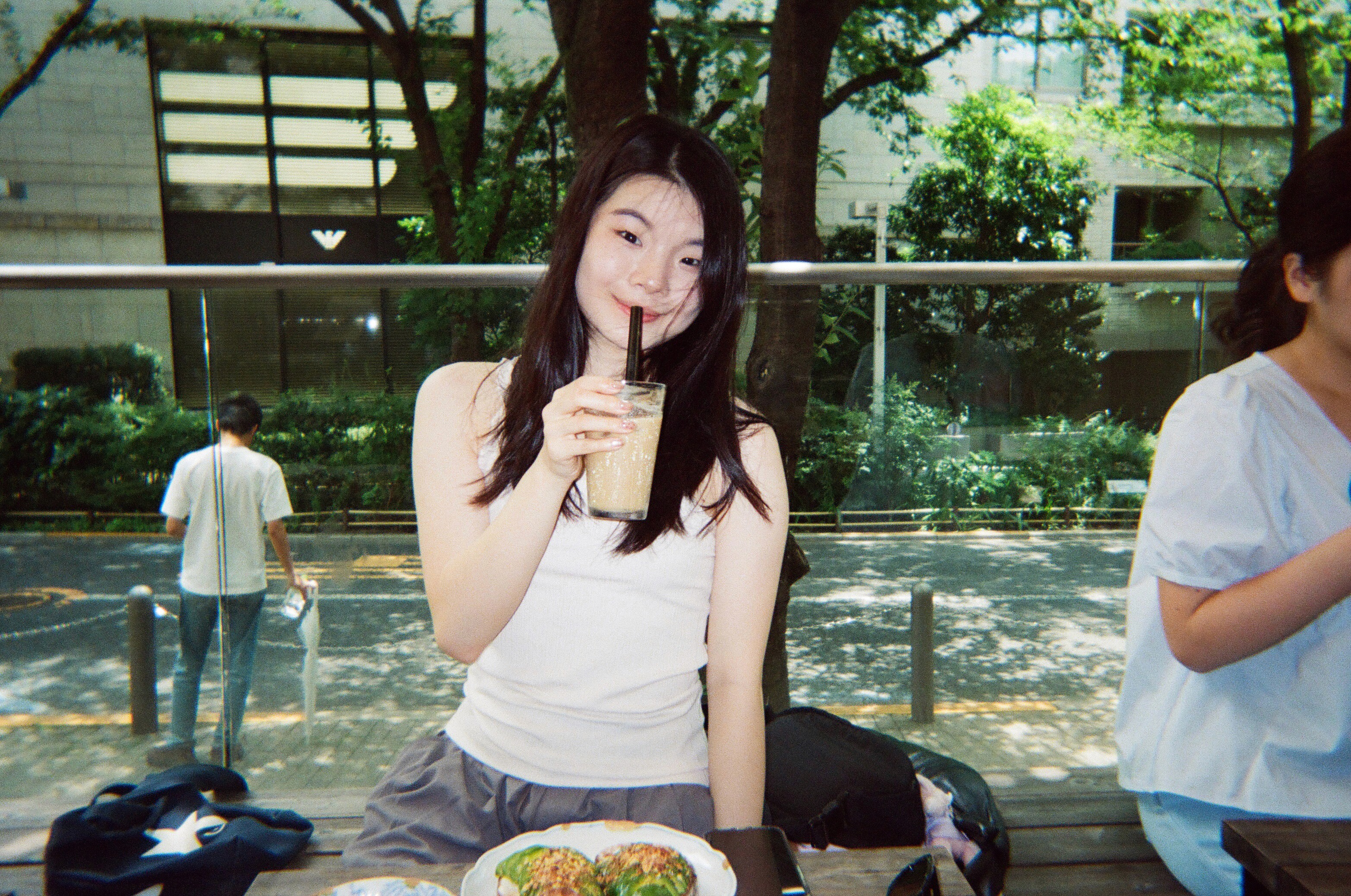 a black female model