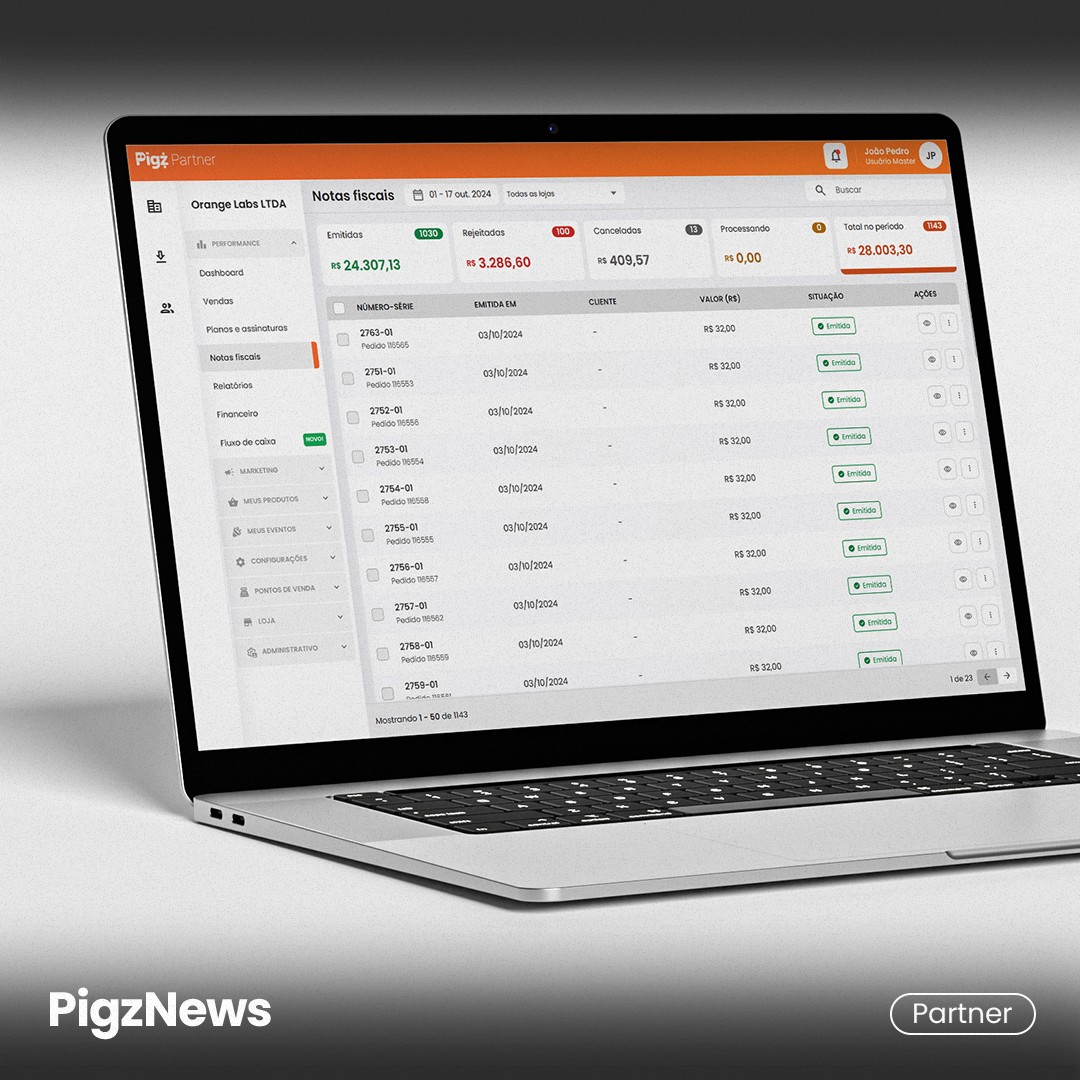 Nova tela de Notas Fiscais: Tudo em um só lugar!