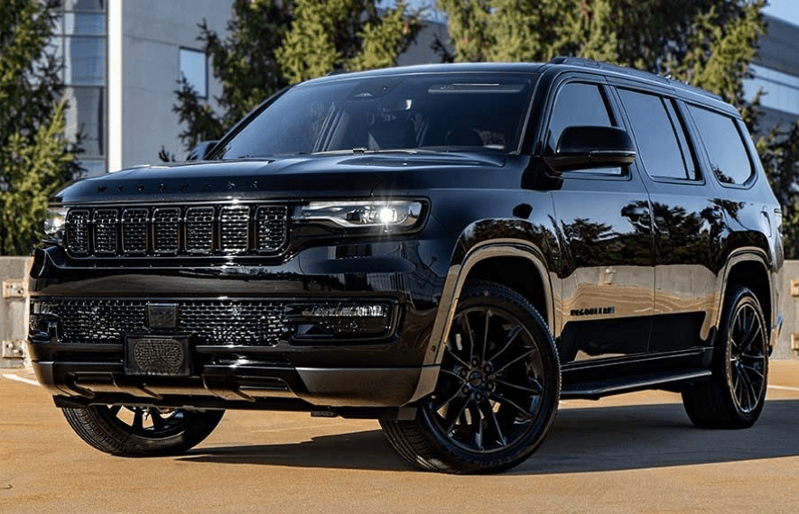Full, complete detail on a 2023 Jeep Wagoneer performed on-site in Seven Hills.