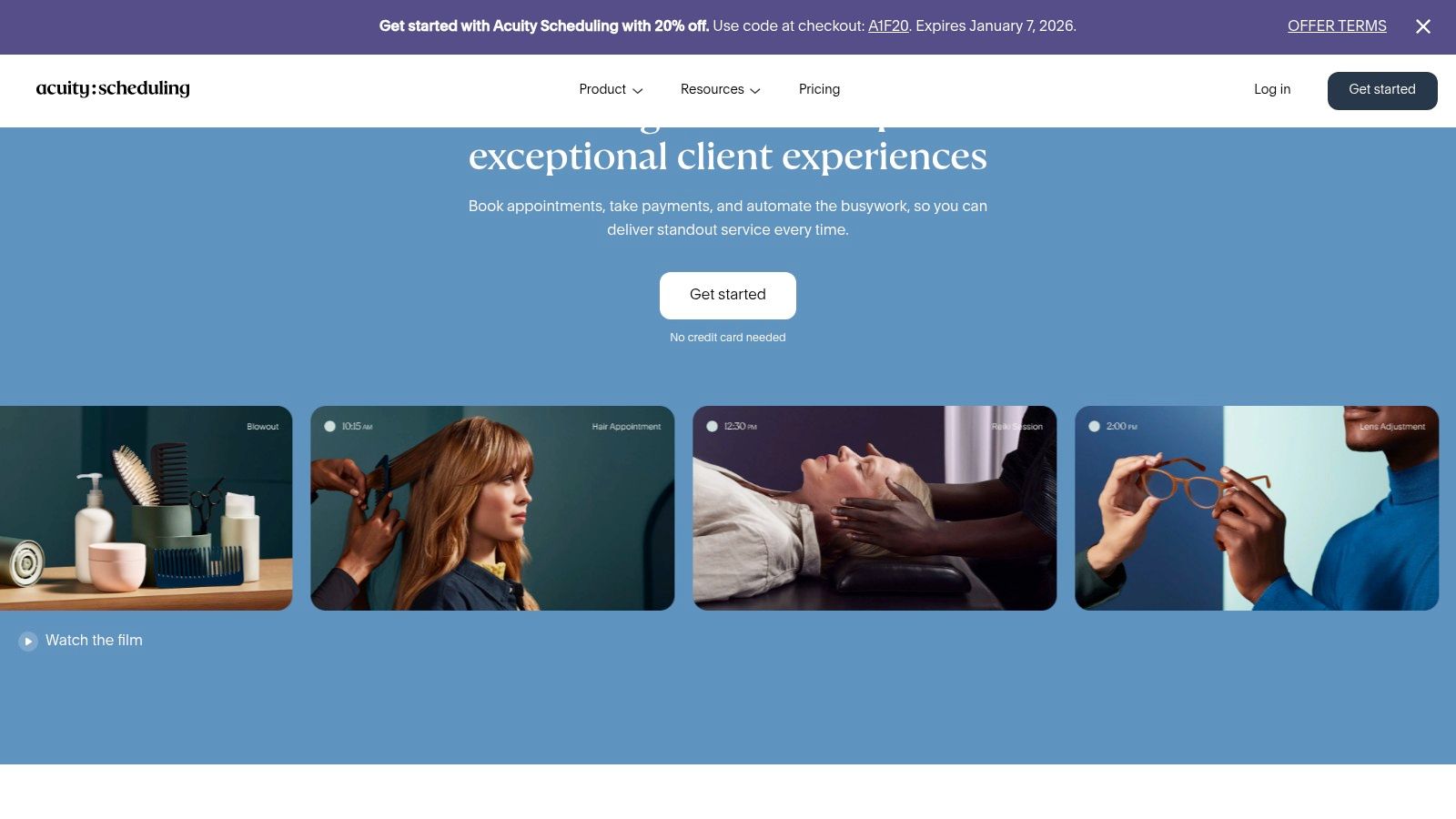 Squarespace Scheduling (Acuity Scheduling)
