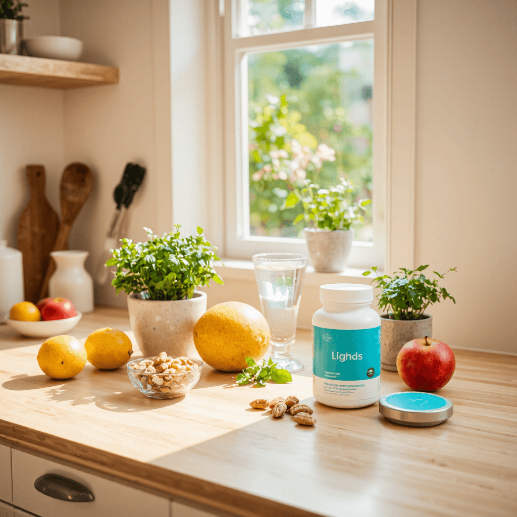 product photography of dietary supplement