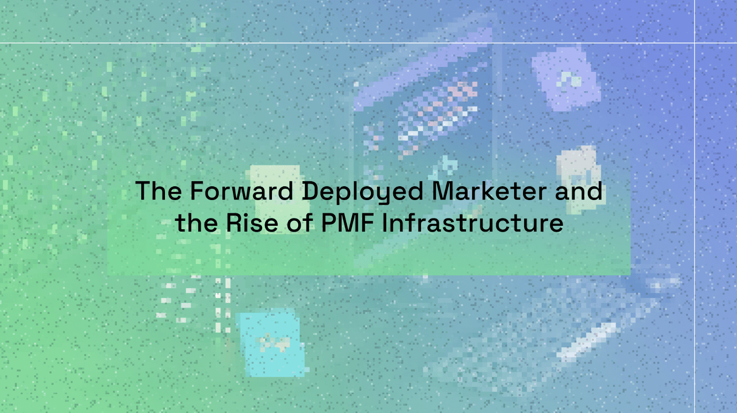 FDM and Rise of PMF Instrastructure