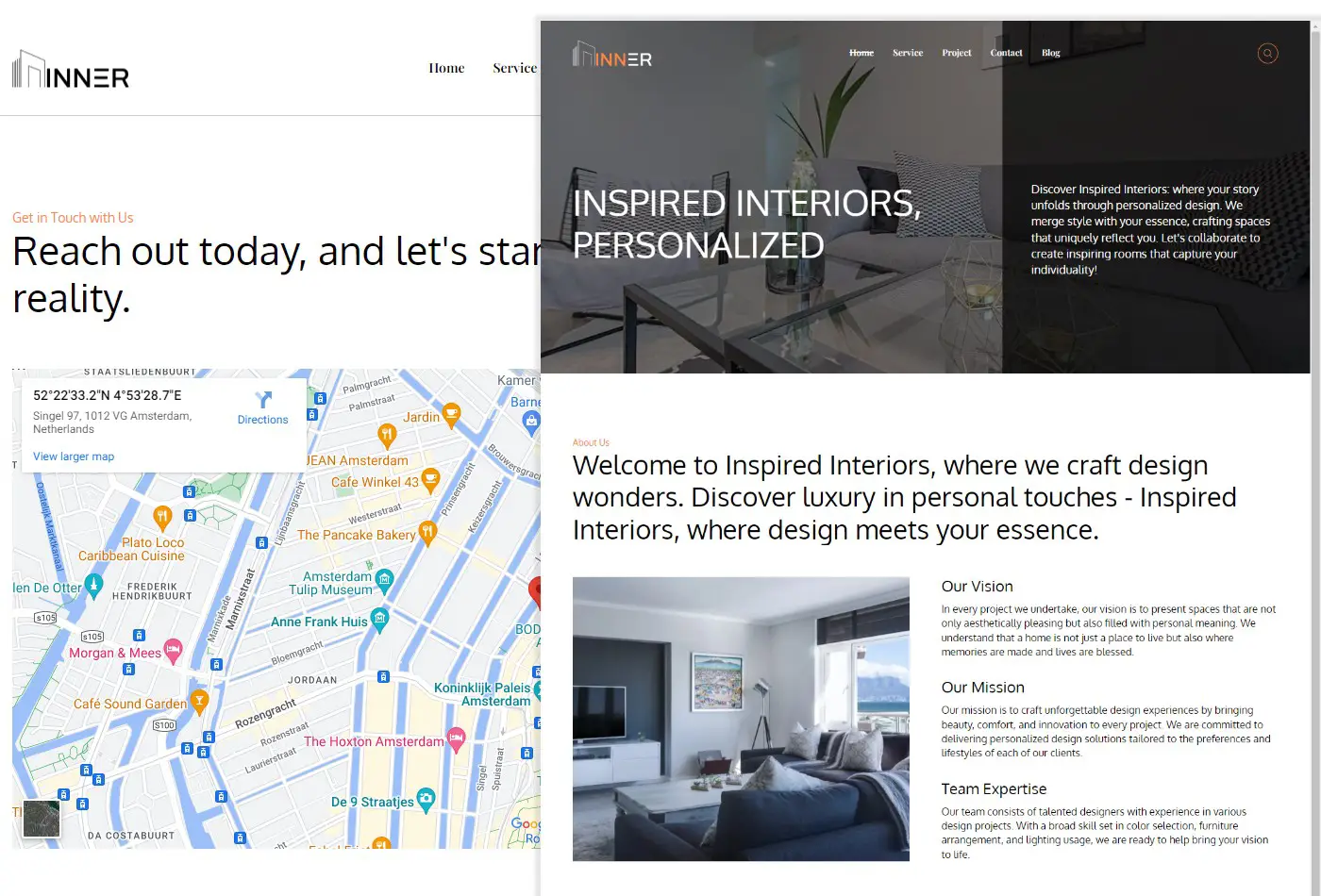 inner architecture & interior website