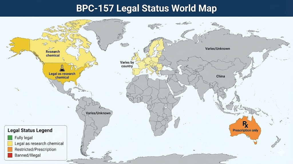 is bpc 157 legal
