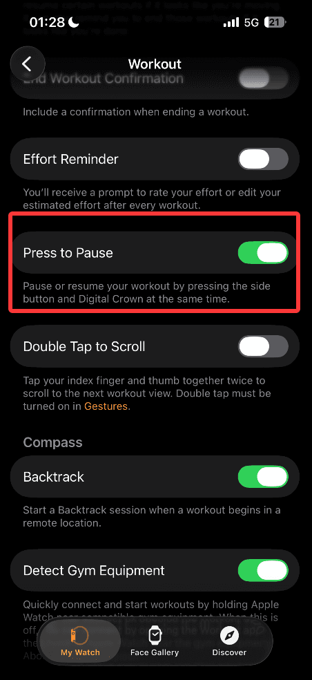 How to Pause an Apple Watch Workout While Swimming
