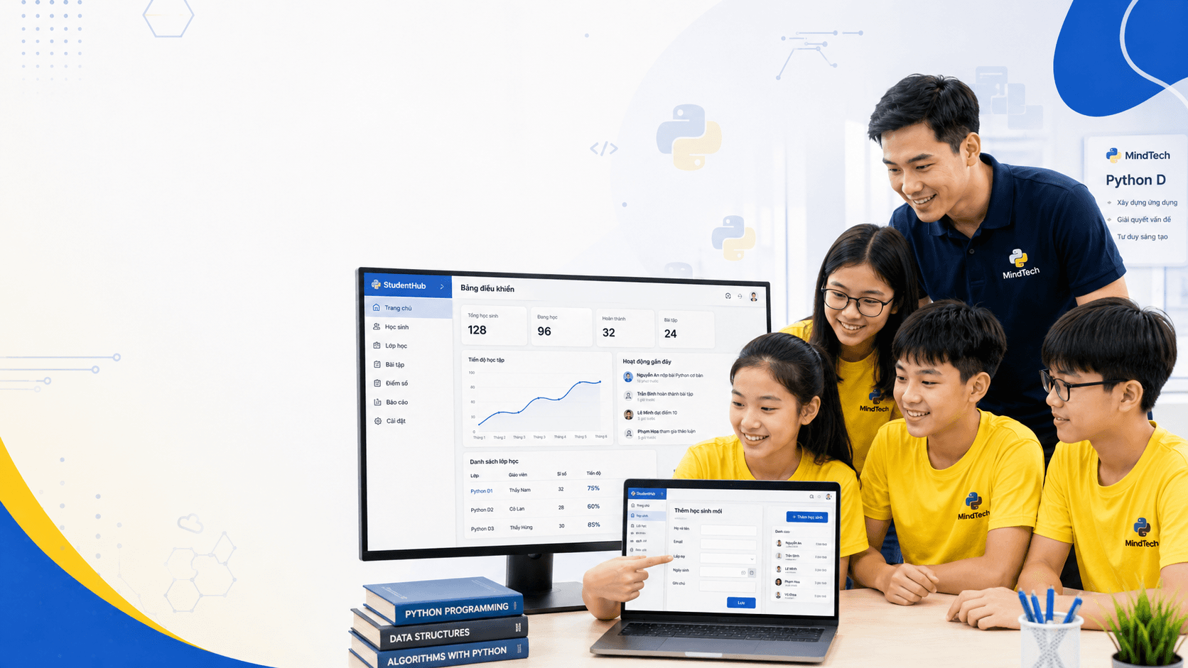 Minh họa khóa học công nghệ