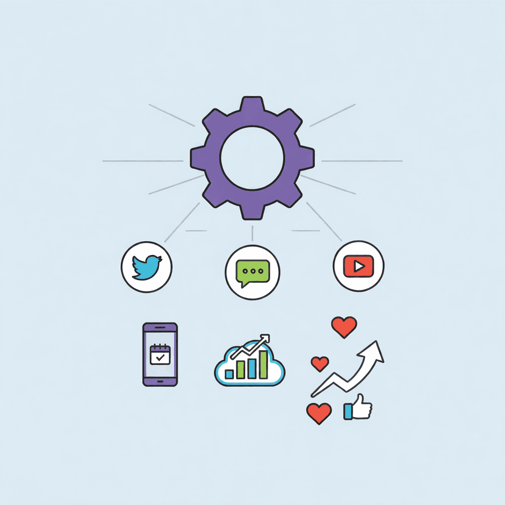 Desk with laptop, sticky notes, and sunlight.