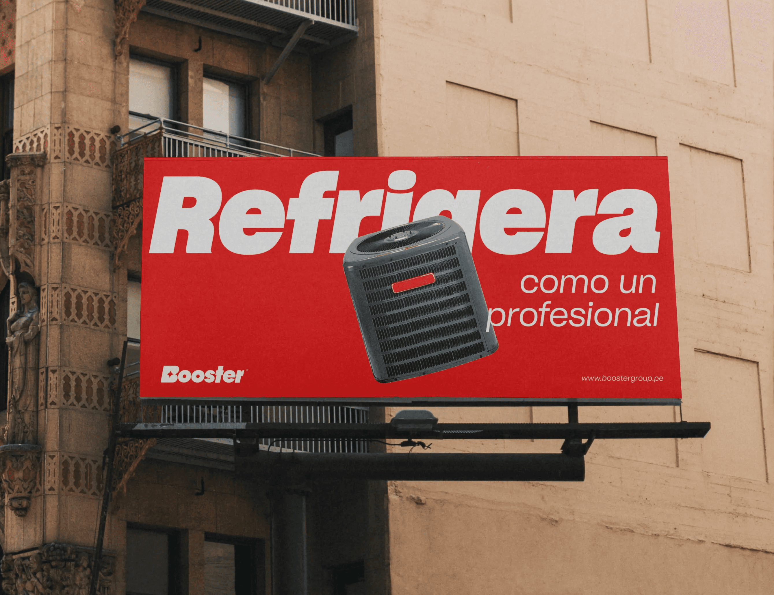 Anuncio sobre refrigeración