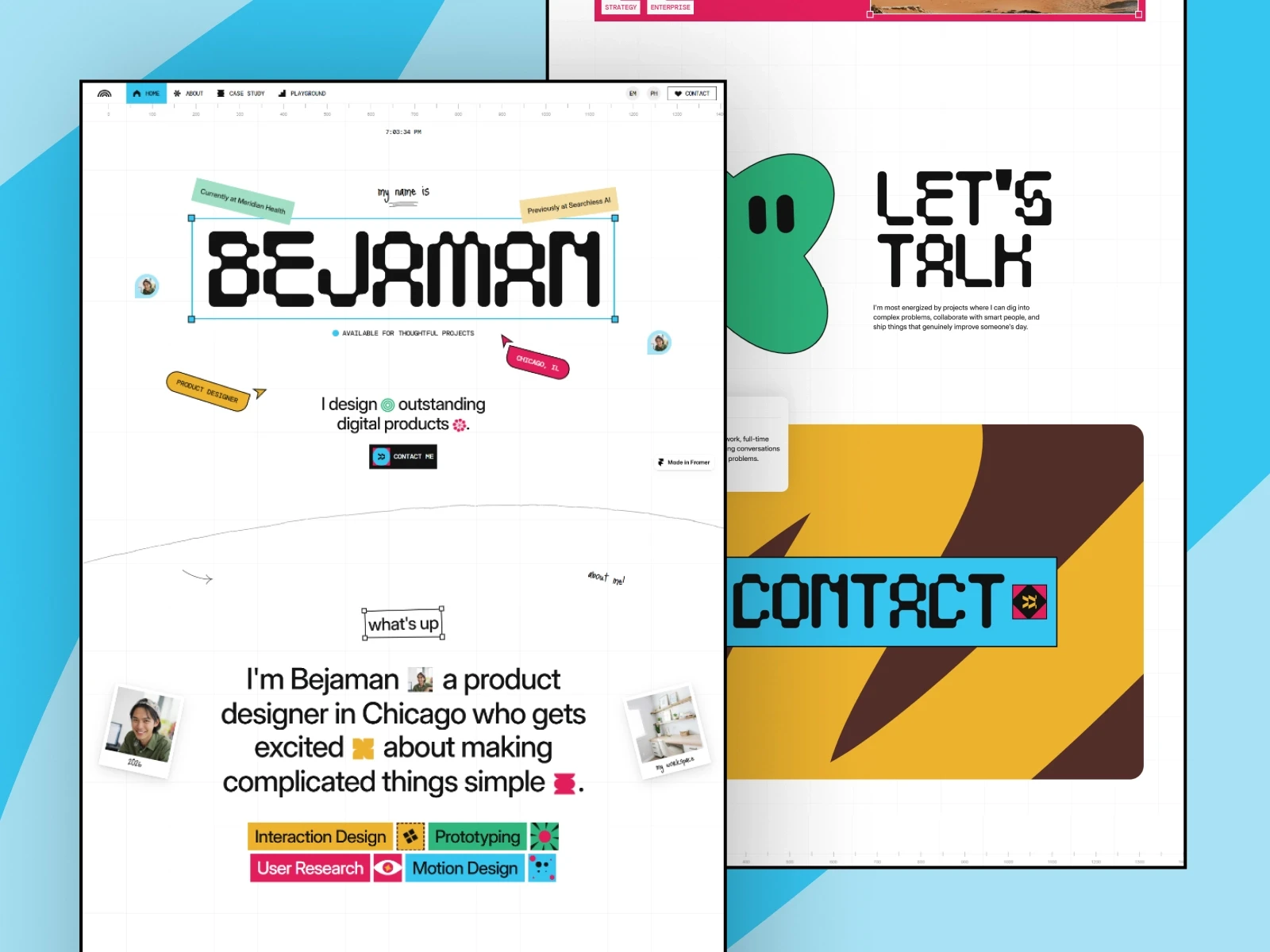 Nudge Framer Template