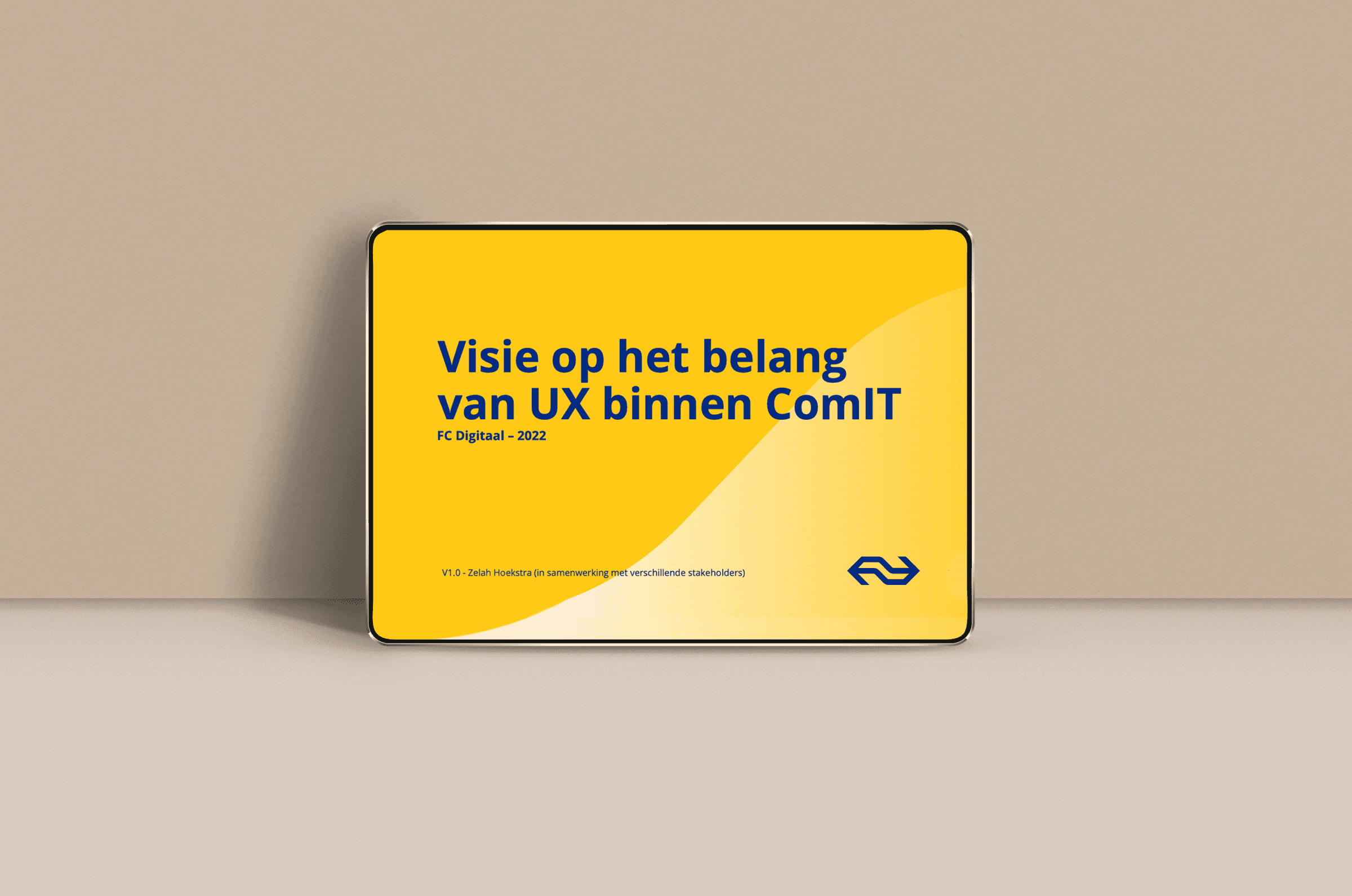 Mockup of vision document