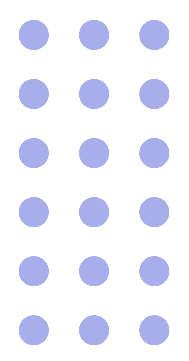 decorative lilac dots