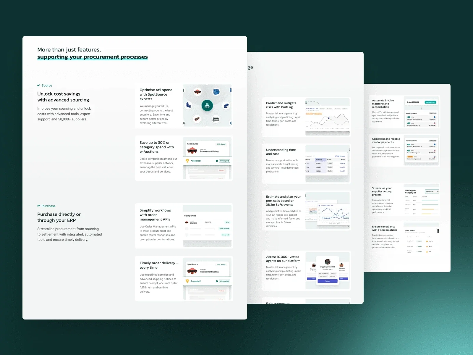 Typography, color, and layout elements from a Bright Studios branding project image