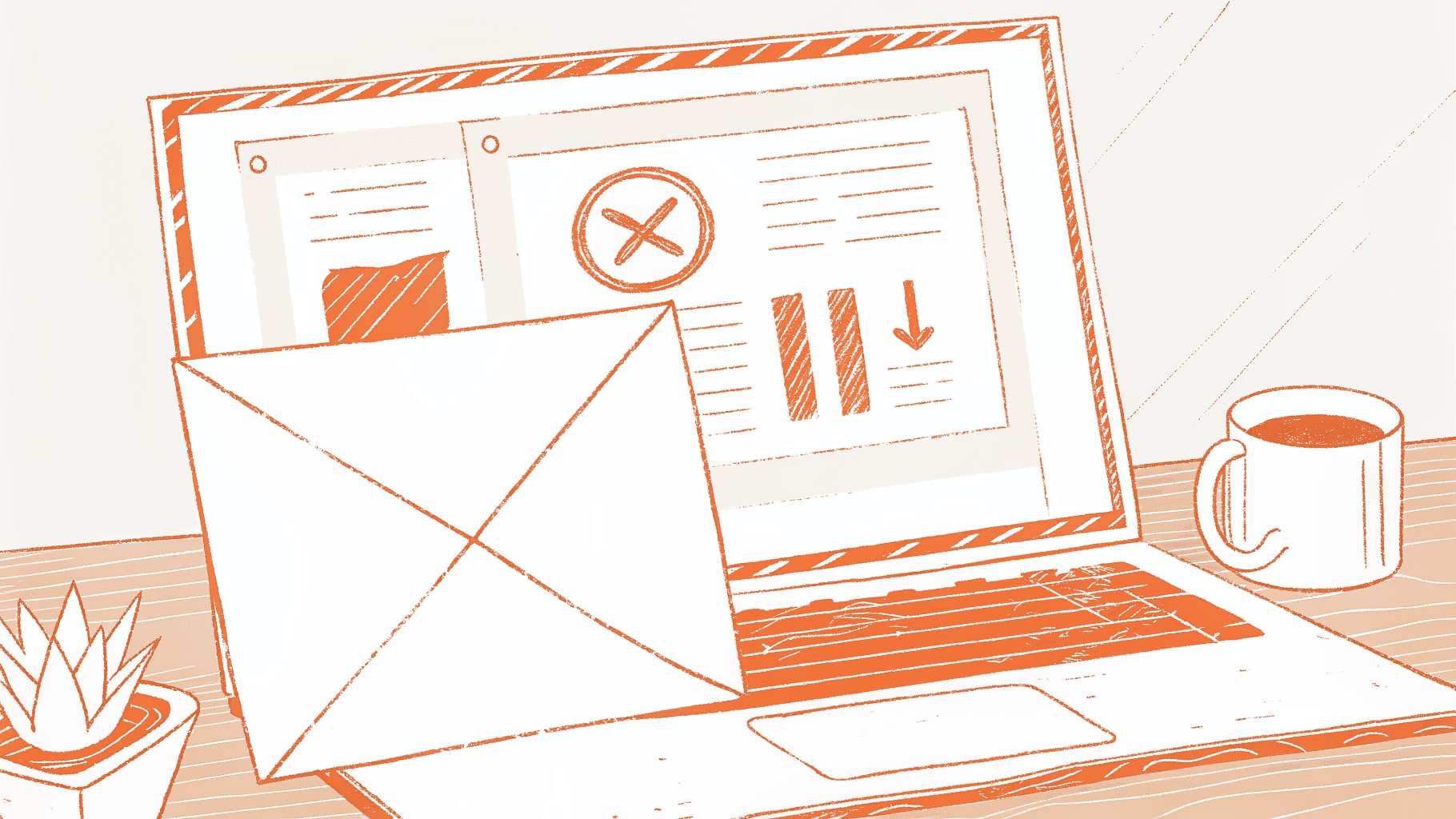 Breach notification letter beside a laptop showing a class action claims deadline countdown