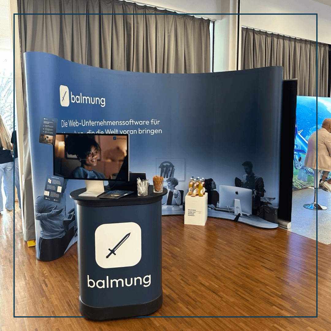 Ein Messestand unseres Unternehmens