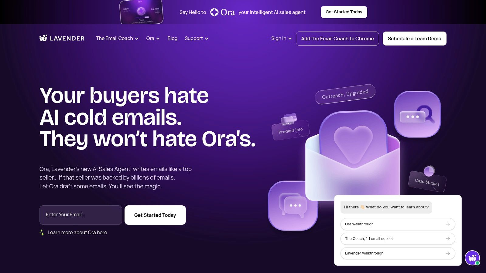 Lavender (AI Email Coach)