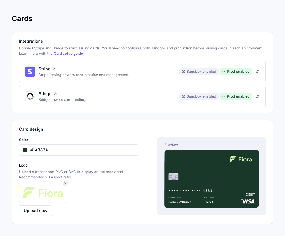 Launch a global stablecoin card program in as little as a month illustration 2
