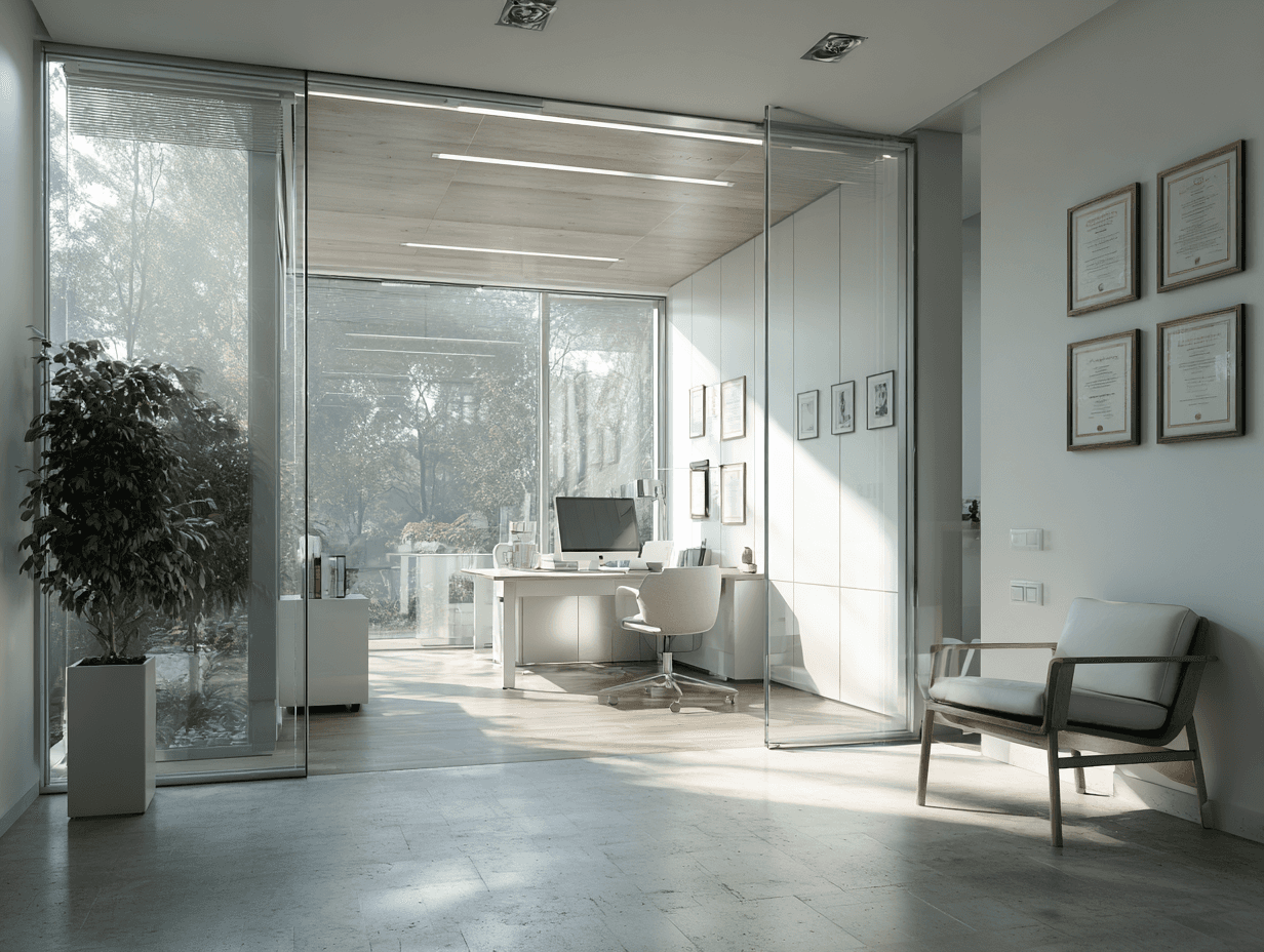 man in white button up shirt holding black tablet computer