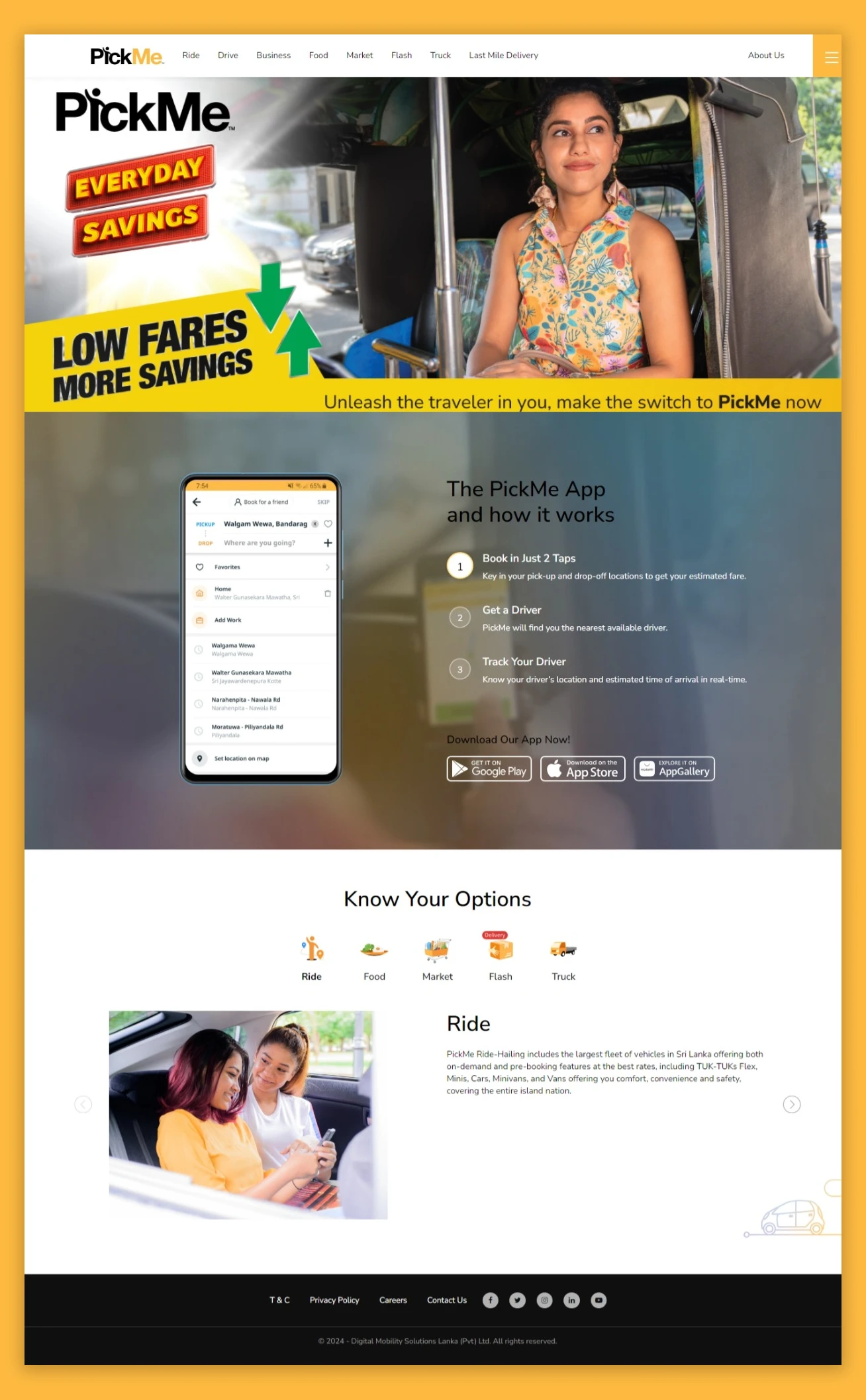 Current pickme full page