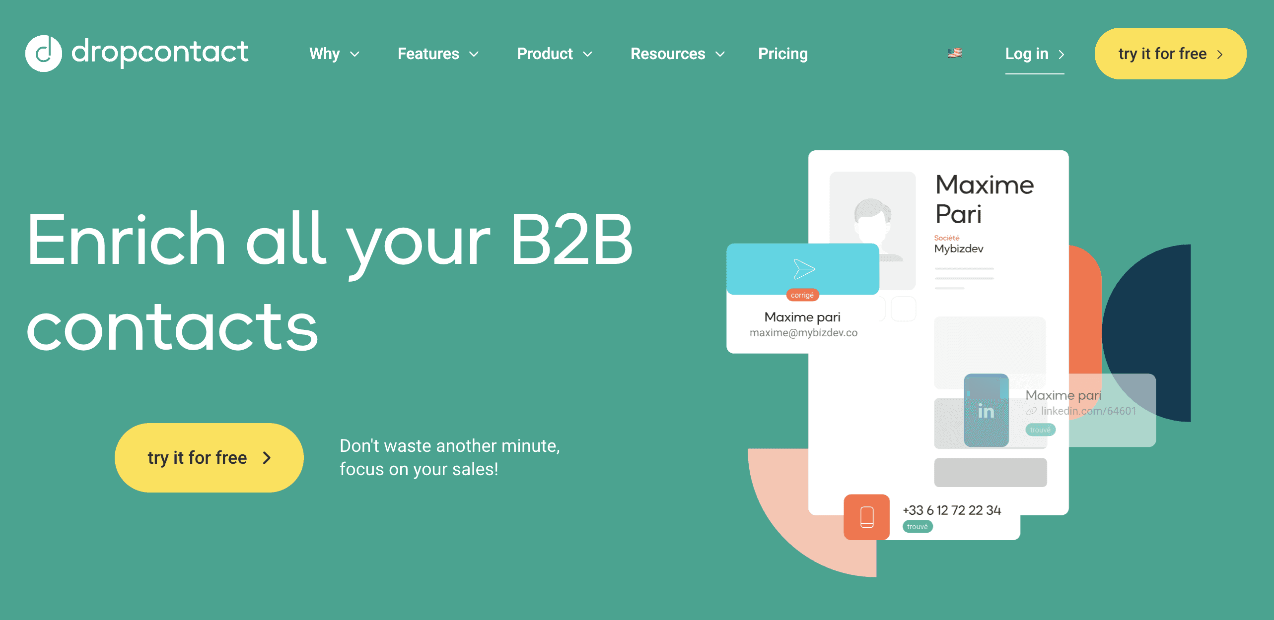 Dropcontact – Best email enrichment platform for businesses
