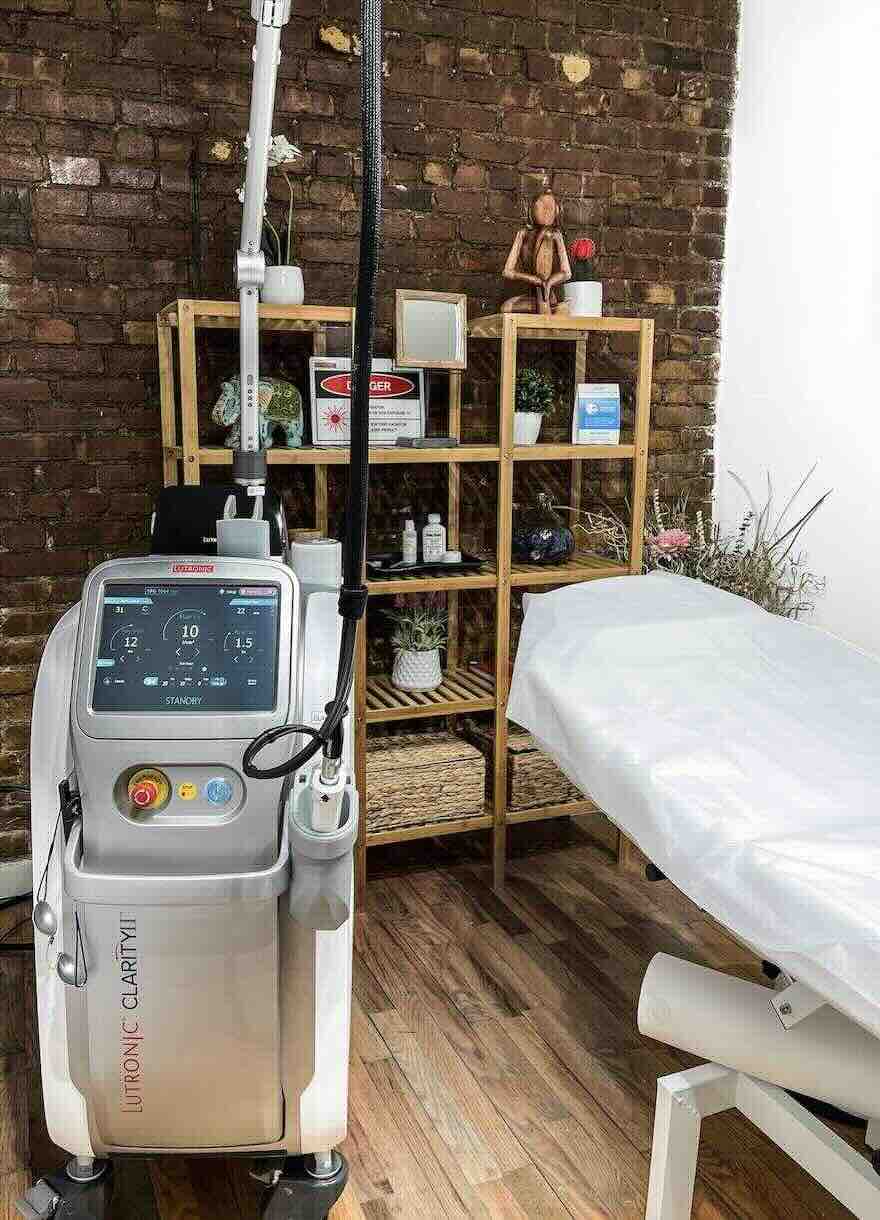 Ecous Laser treatment room NYC