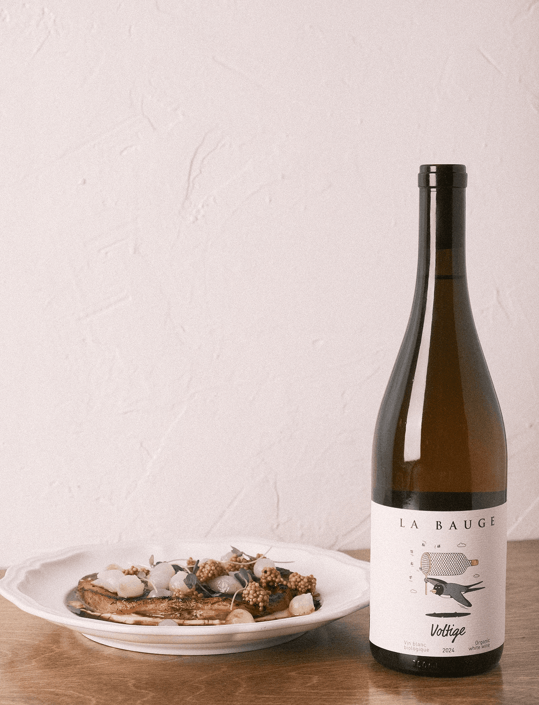 Flanc de porc cuit 72h et son accord de vin québécois.