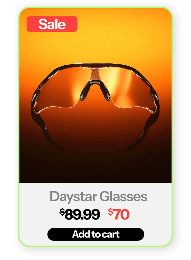 A young person with short brown hair in a purple shirt is looking at their phone against a dark green background.