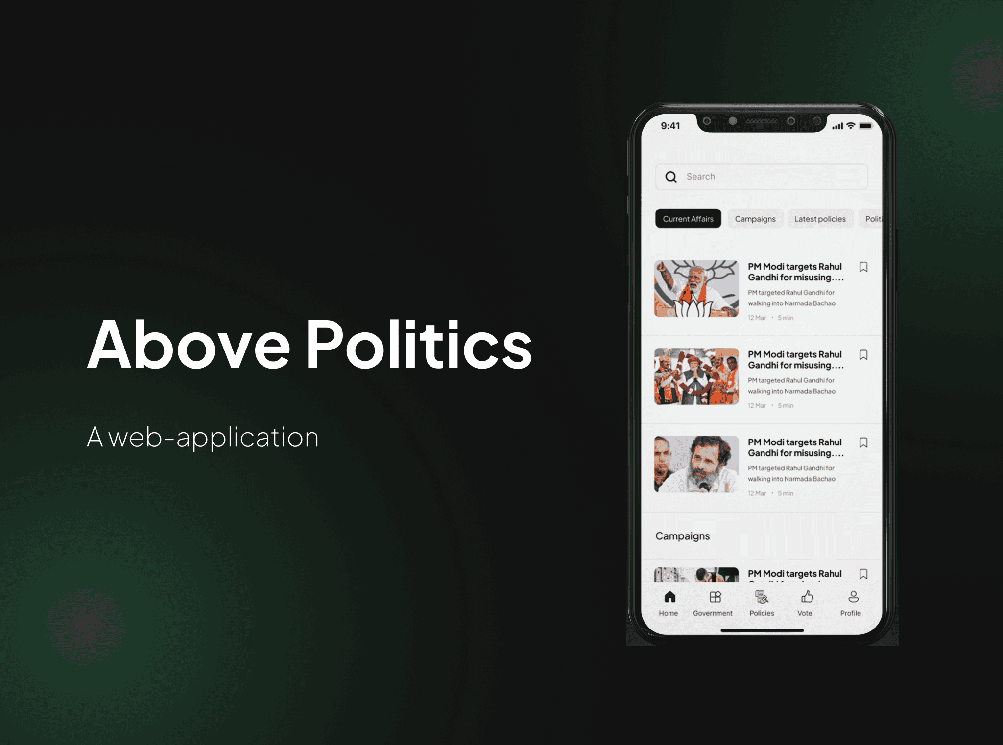 Above Polictics Thumbnail